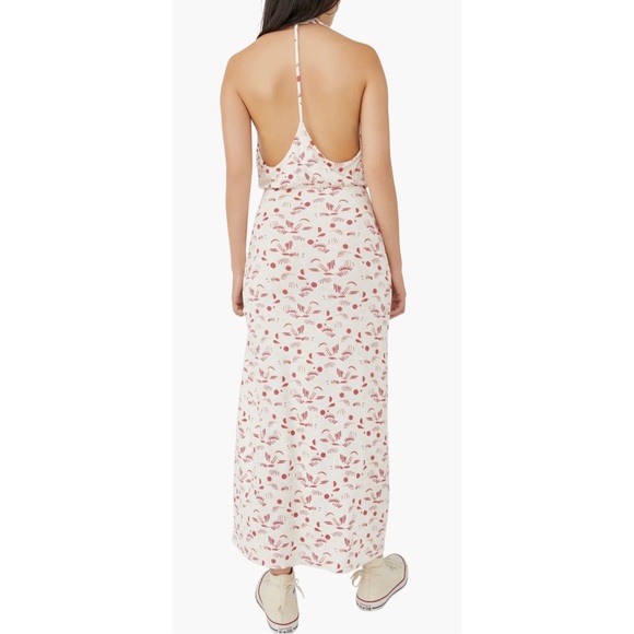 Free People Daria Printed Halter Maxi Dress - Picture 2 of 5